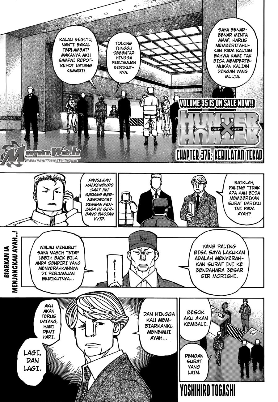 Hunter X Hunter Chapter 376 Halaman 2
