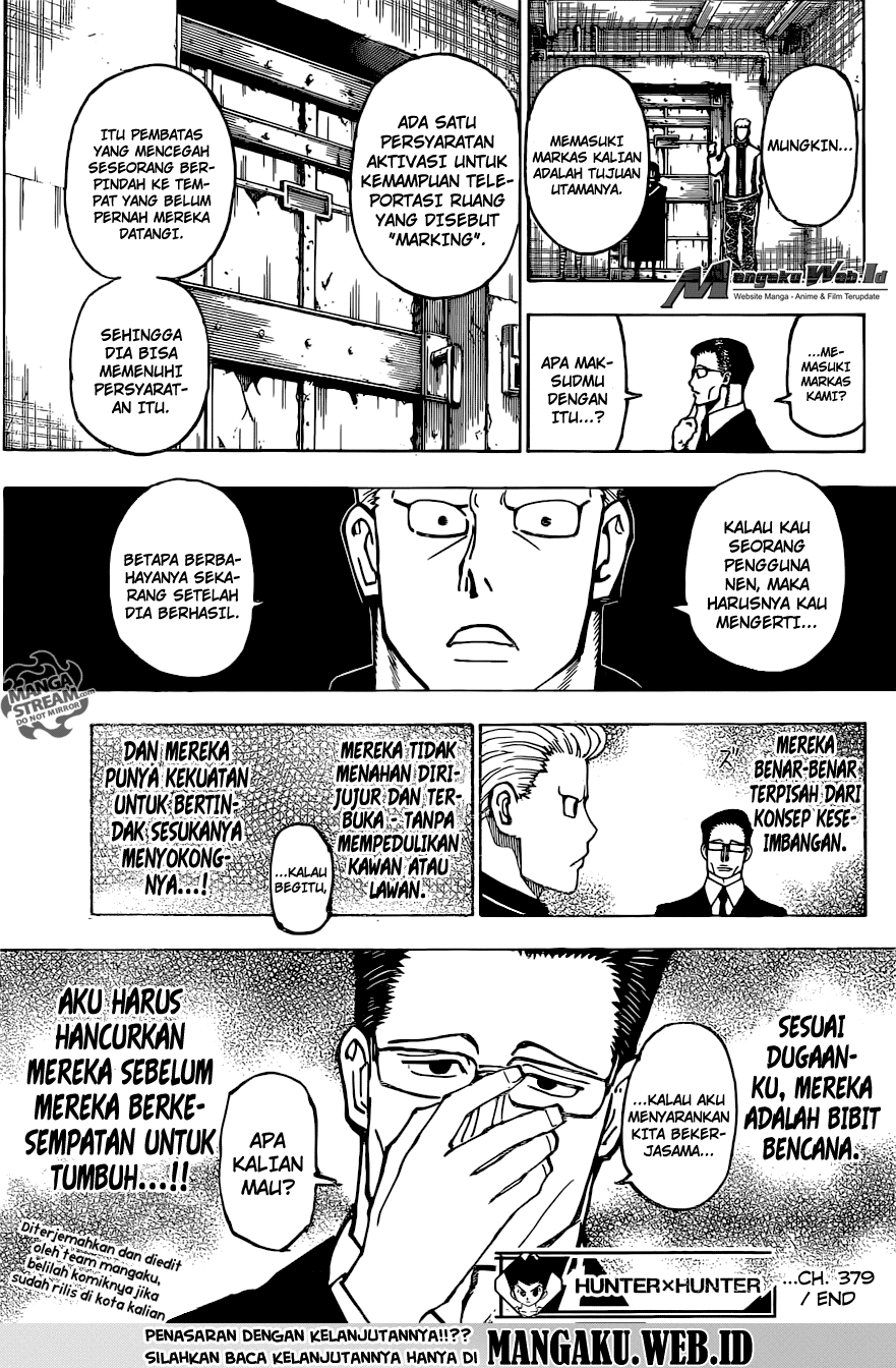 Hunter X Hunter Chapter 379 Halaman 20