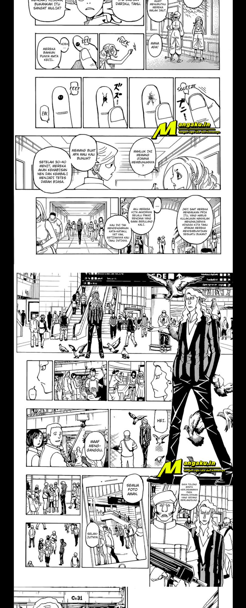 Hunter X Hunter Chapter 391 Halaman 3