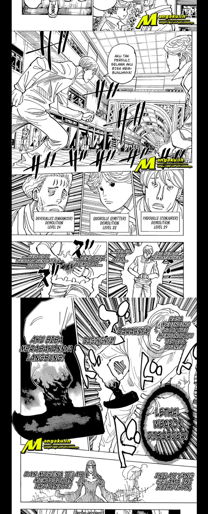 Hunter X Hunter Chapter 391 Halaman 6