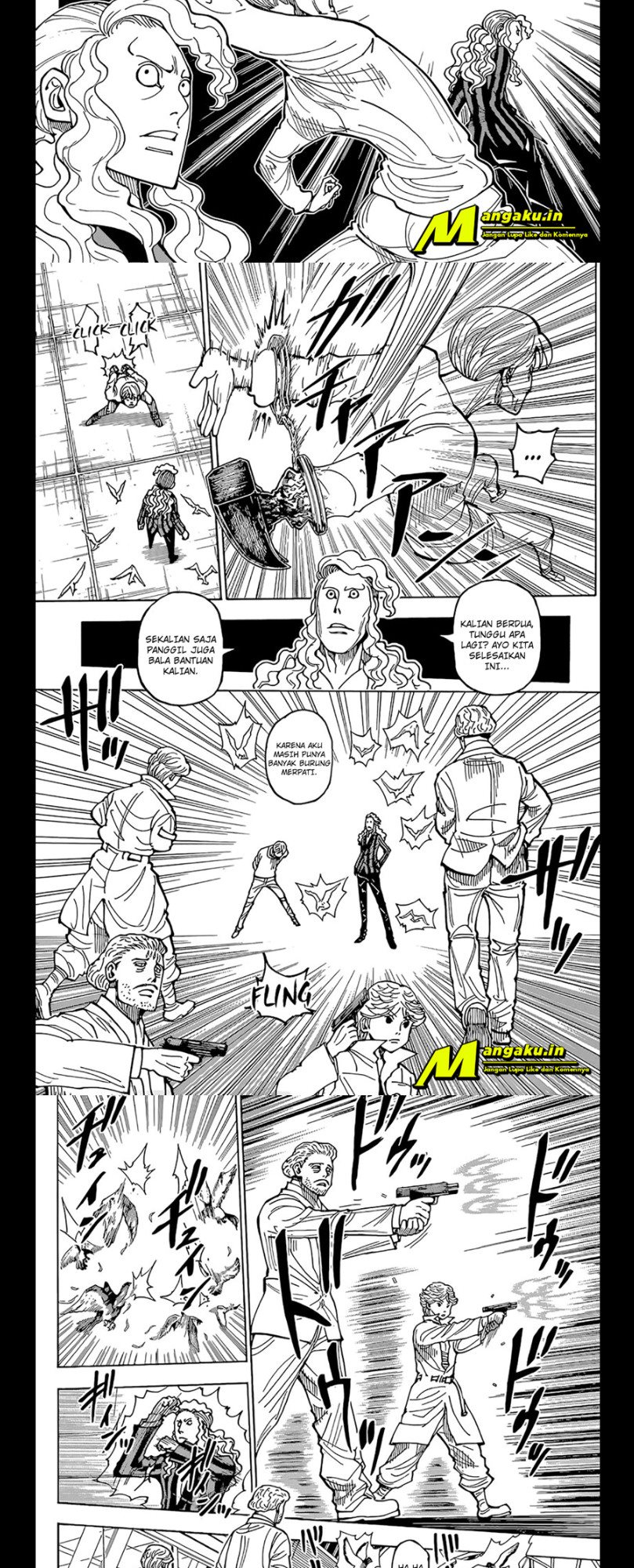 Hunter X Hunter Chapter 391 Halaman 8
