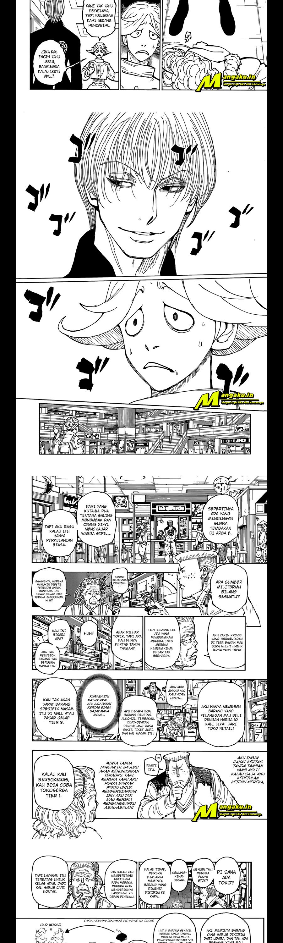 Hunter X Hunter Chapter 392 Halaman 5