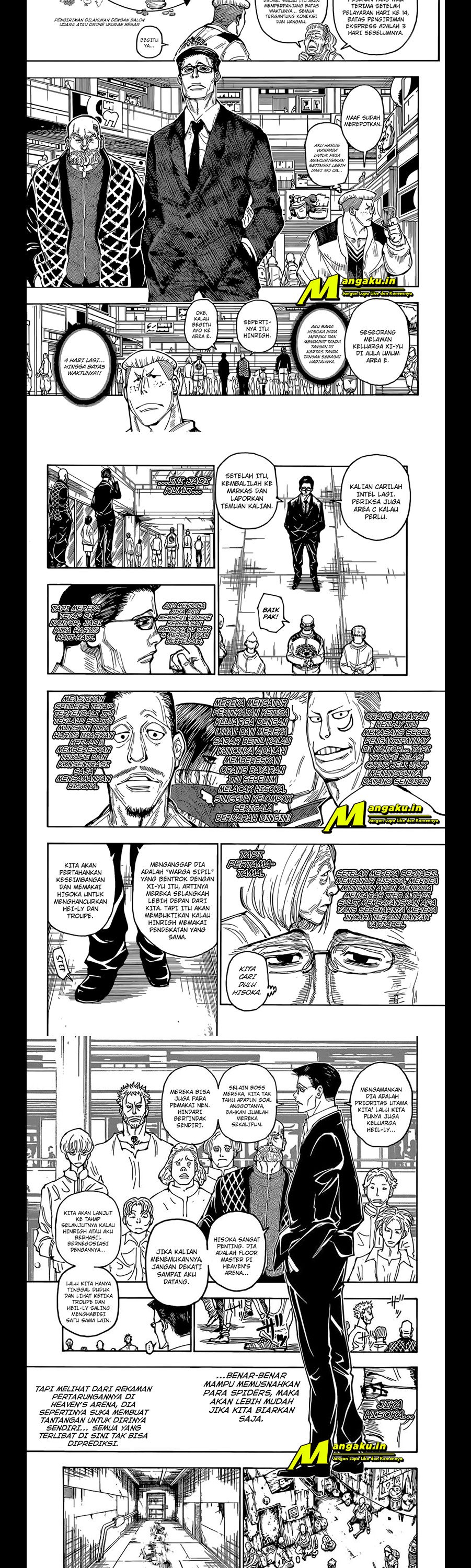 Hunter X Hunter Chapter 392 Halaman 6