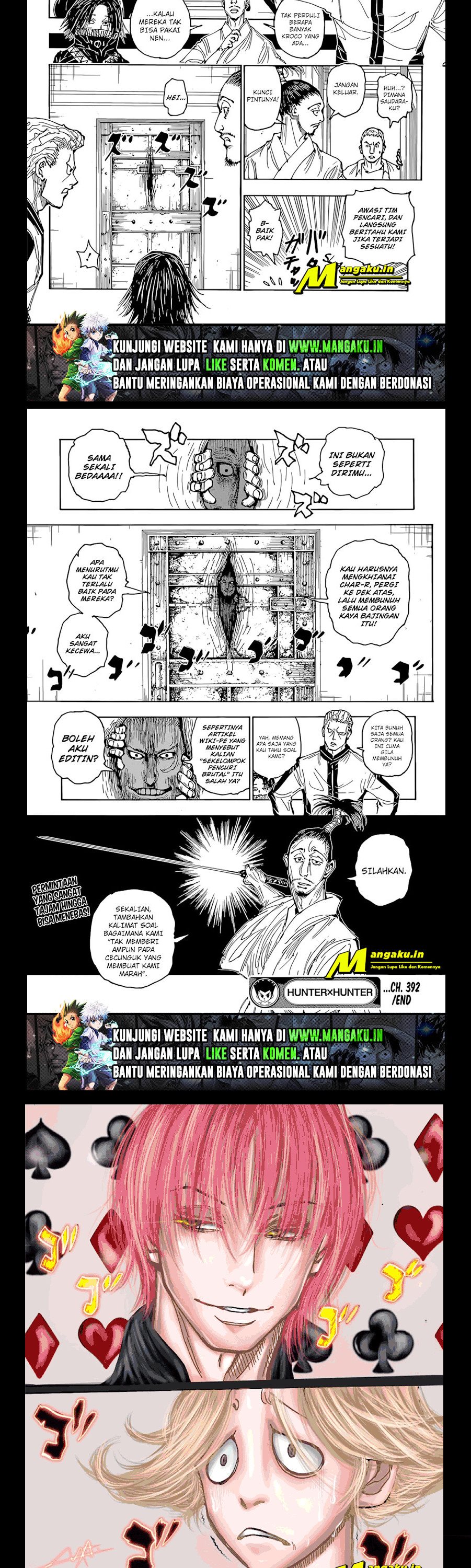 Hunter X Hunter Chapter 392 Halaman 8