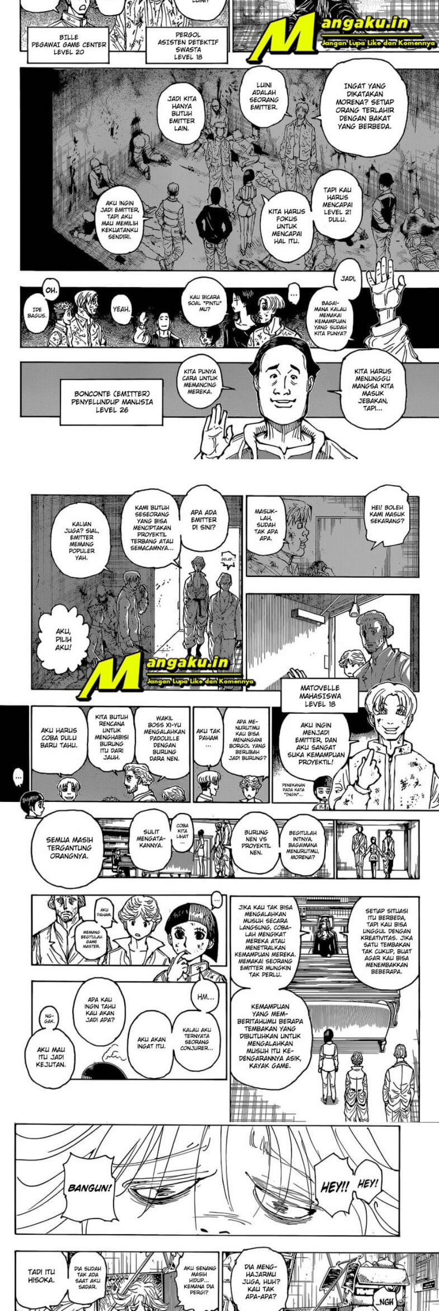 Hunter X Hunter Chapter 393 Halaman 4