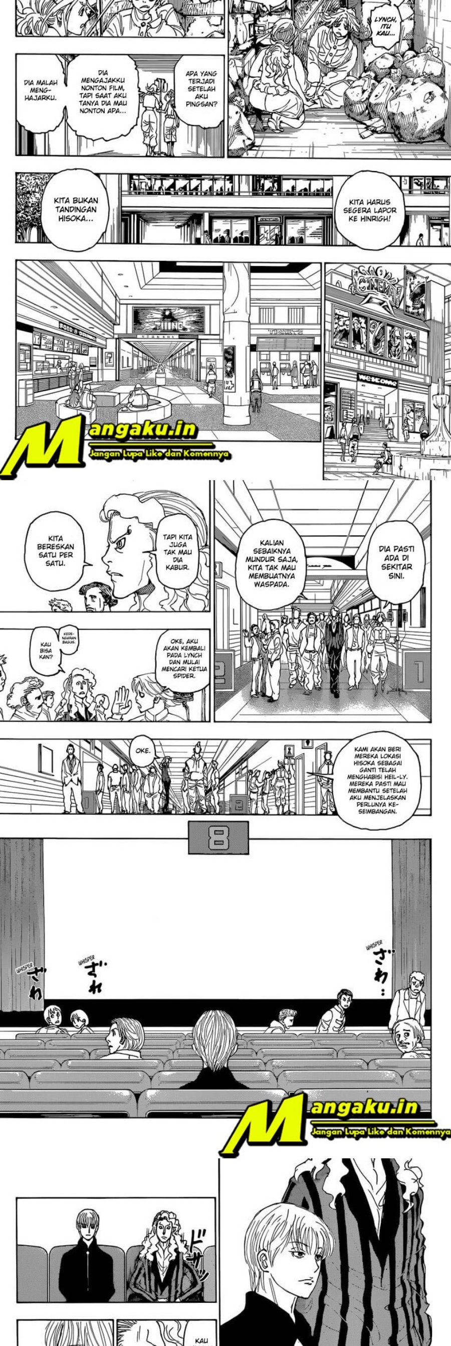 Hunter X Hunter Chapter 393 Halaman 5