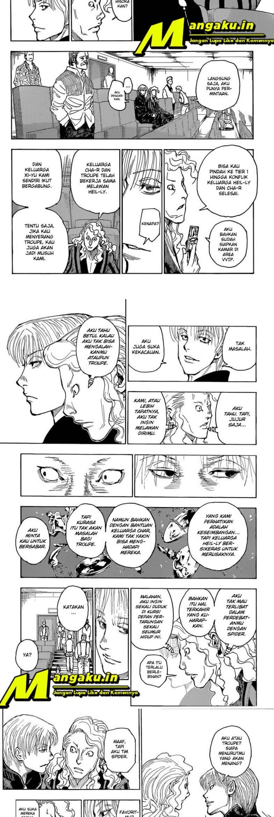 Hunter X Hunter Chapter 393 Halaman 6