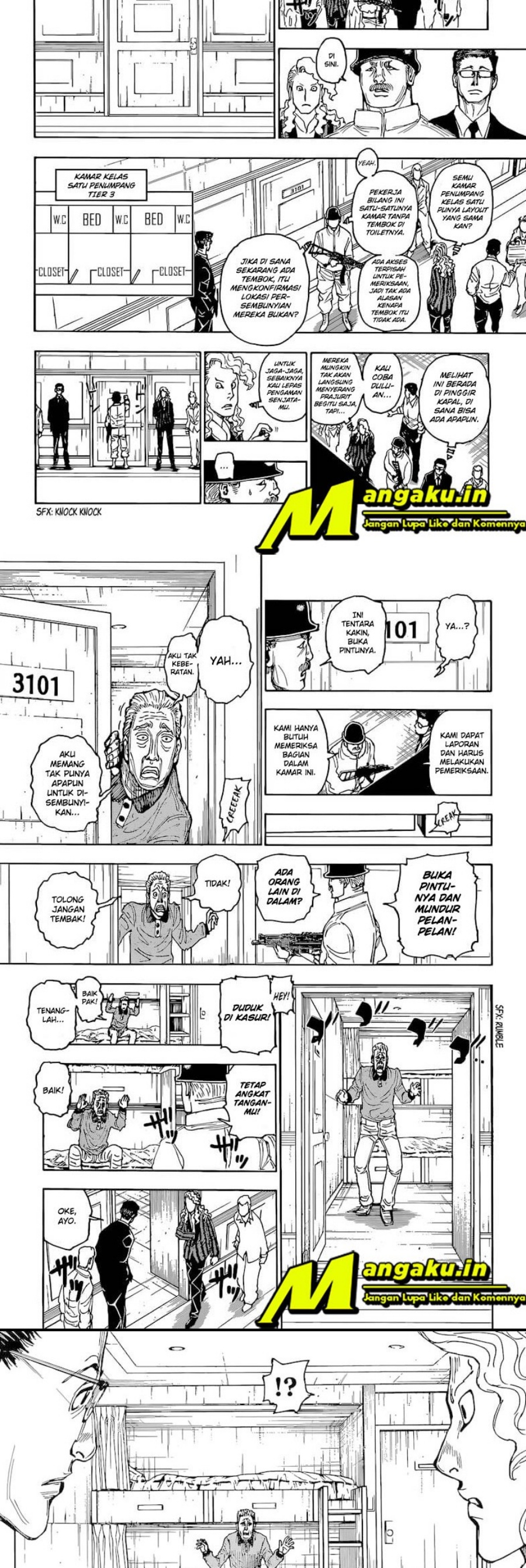 Hunter X Hunter Chapter 393 Halaman 9