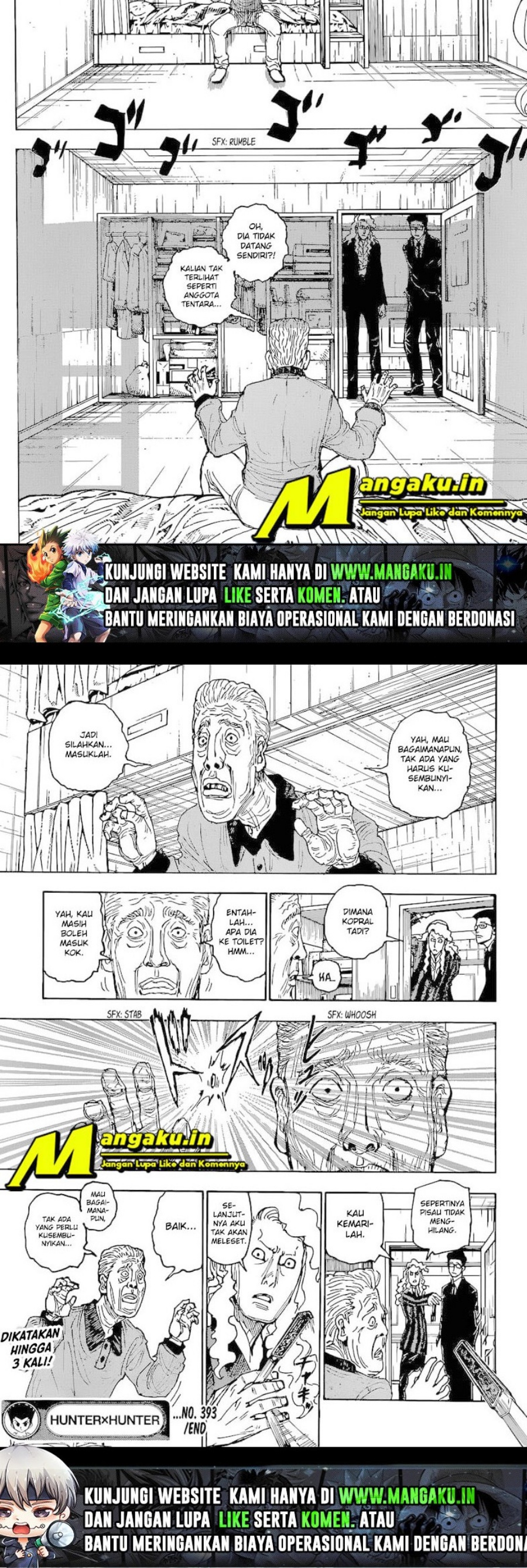 Hunter X Hunter Chapter 393 Halaman 10
