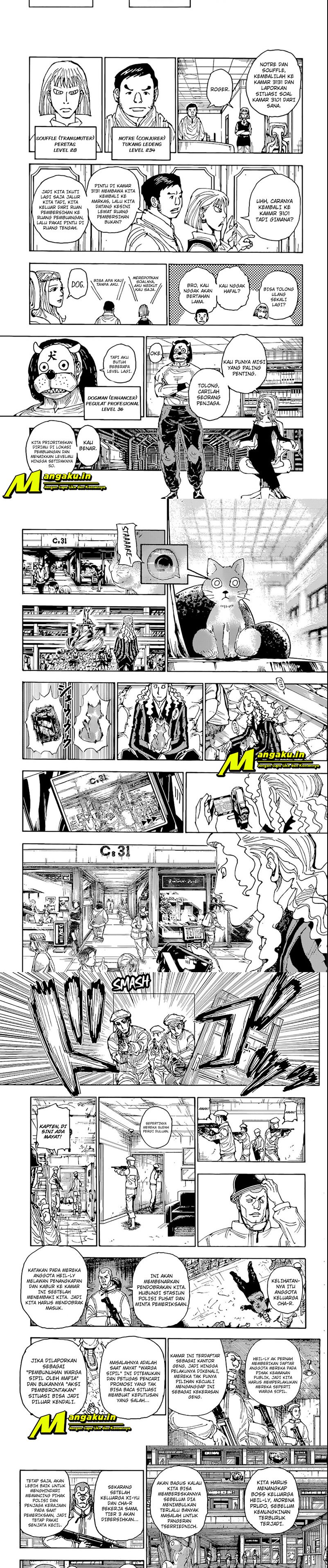 Hunter X Hunter Chapter 394 Halaman 3