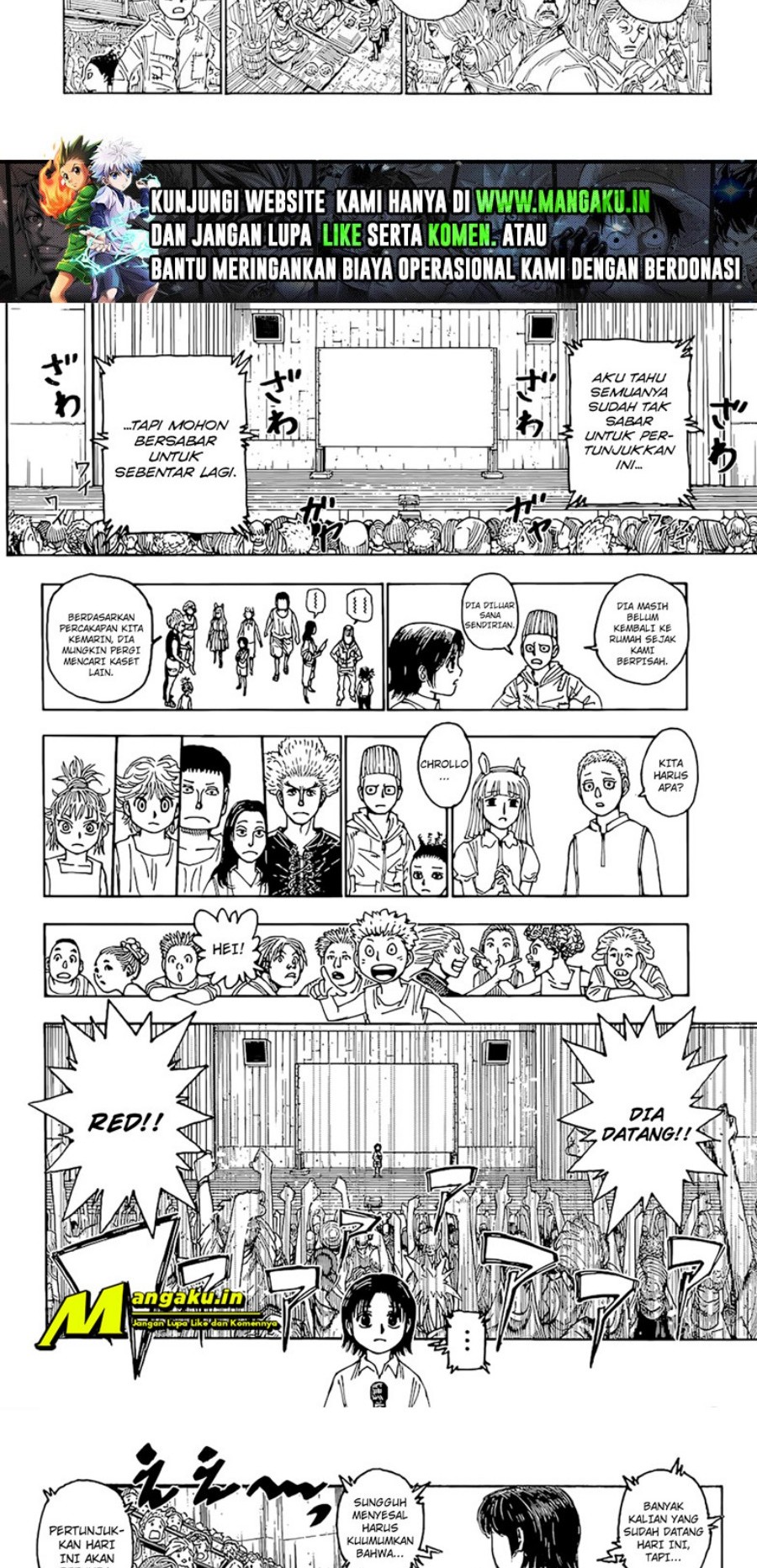 Hunter X Hunter Chapter 397 Halaman 2