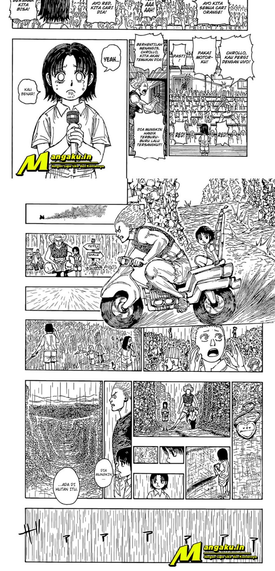 Hunter X Hunter Chapter 397 Halaman 4