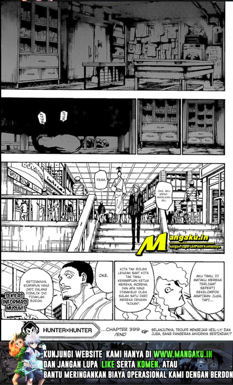 Hunter X Hunter Chapter 399 Halaman 5