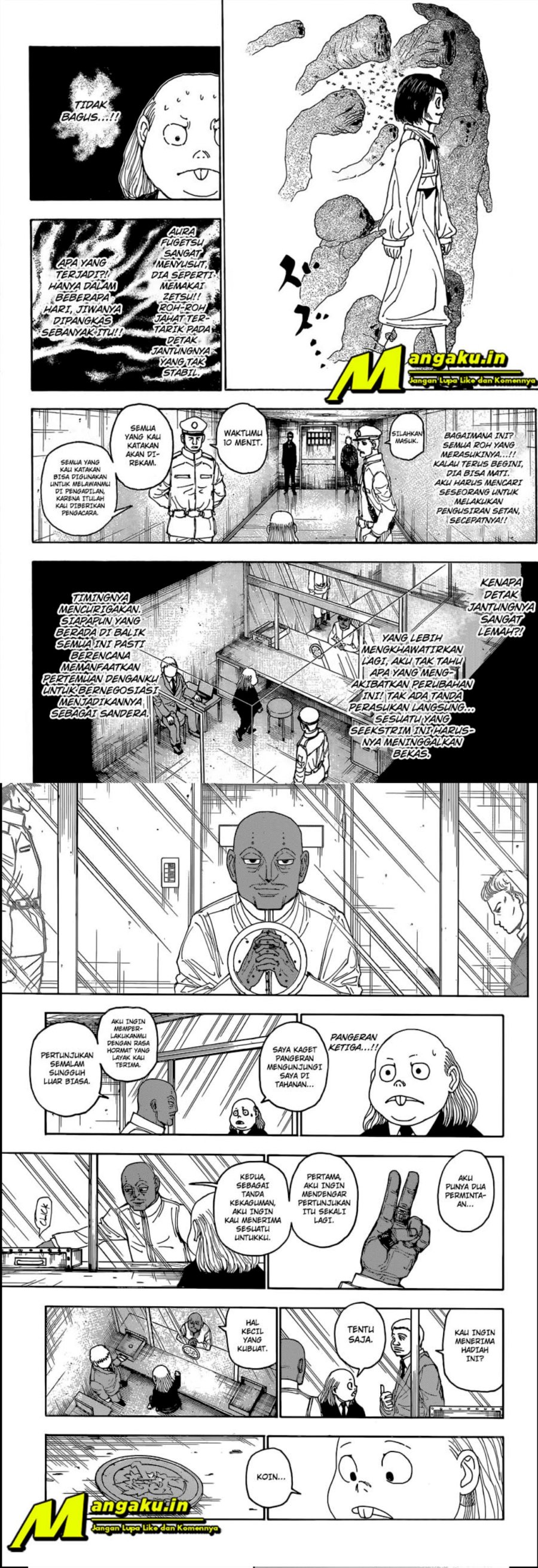Hunter X Hunter Chapter 400 Halaman 4