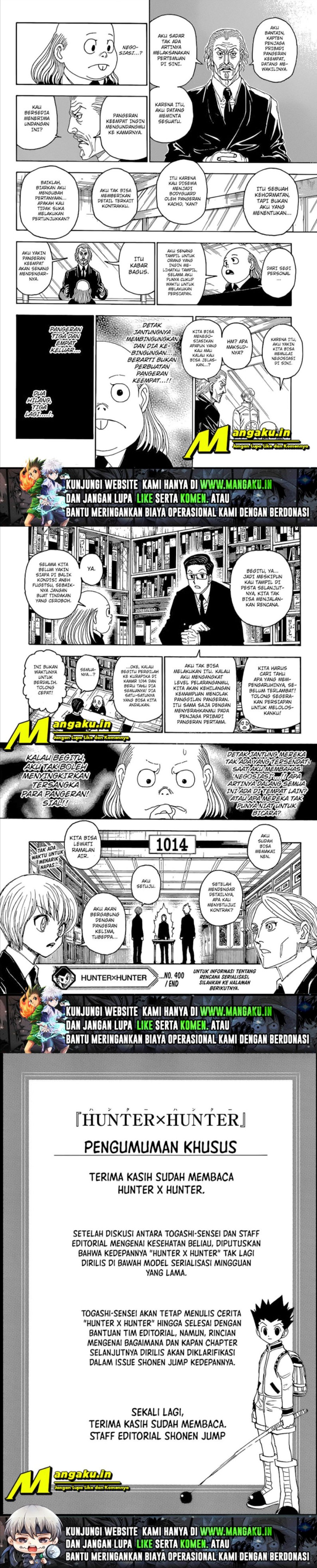 Hunter X Hunter Chapter 400 Halaman 5