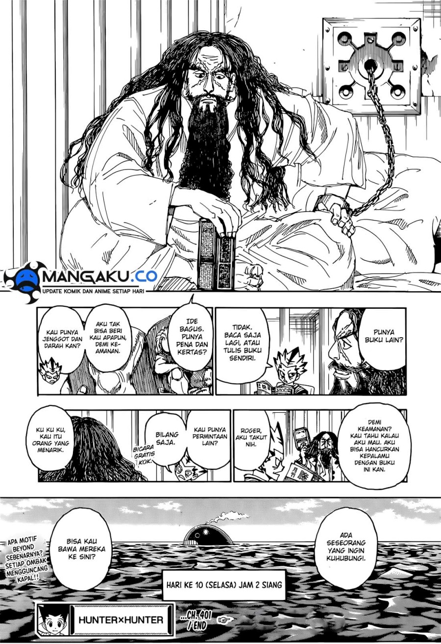 Hunter X Hunter Chapter 401 Halaman 21