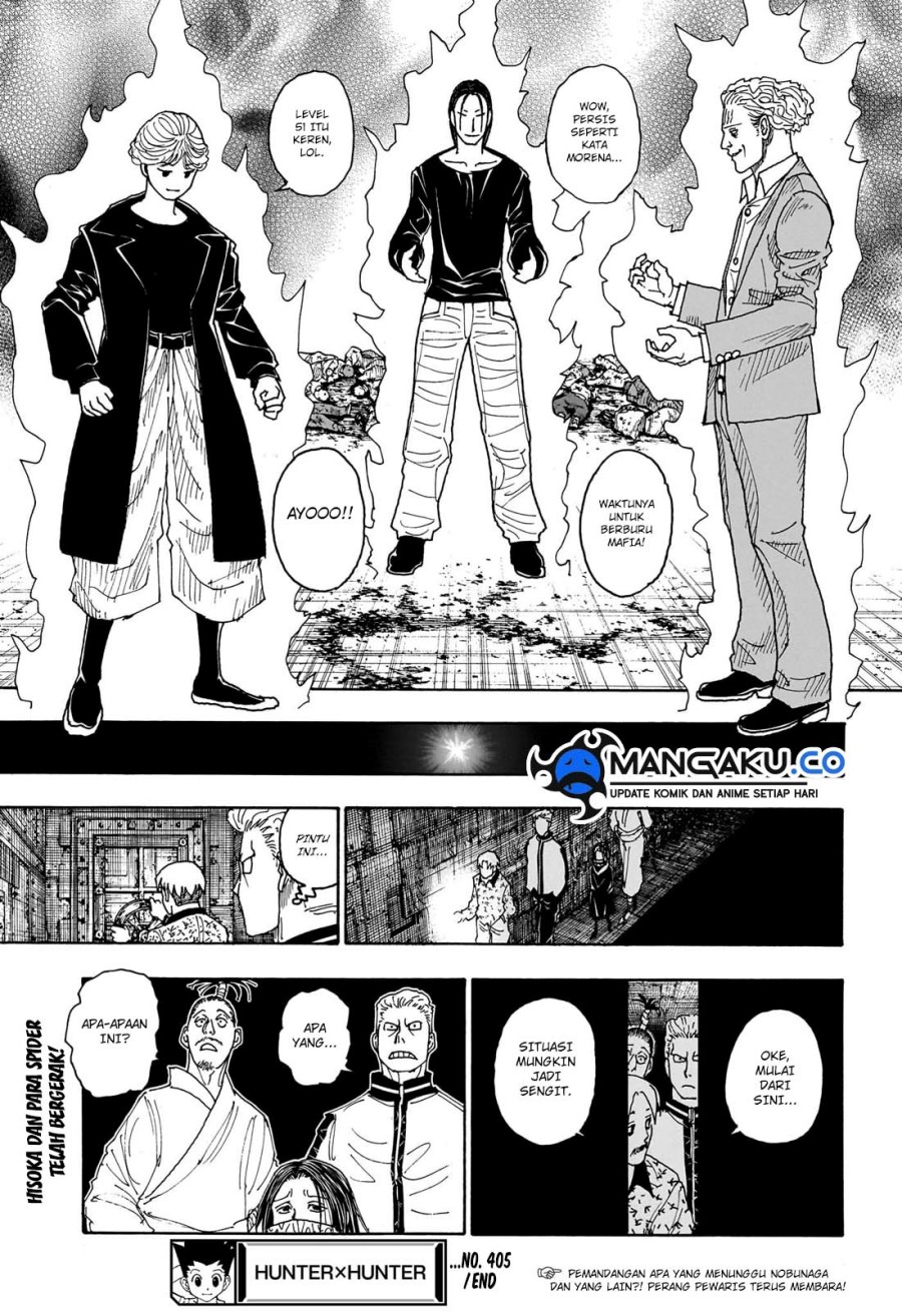Hunter X Hunter Chapter 405 Halaman 20