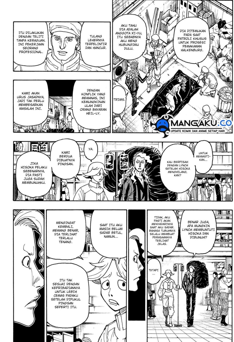 Hunter X Hunter Chapter 406 Halaman 8