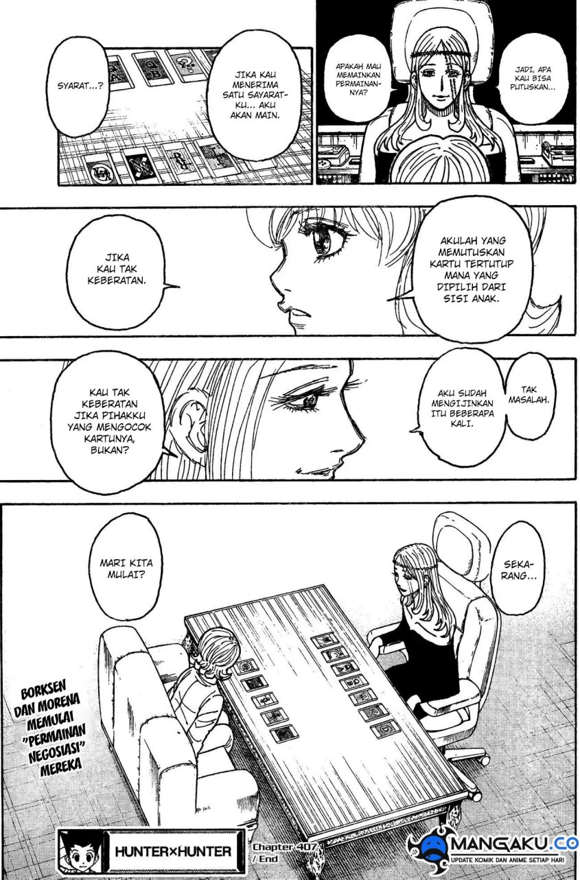 Hunter X Hunter Chapter 407 Halaman 13