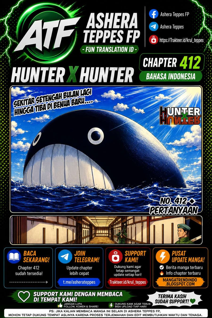Hunter X Hunter Chapter 412 Halaman 1