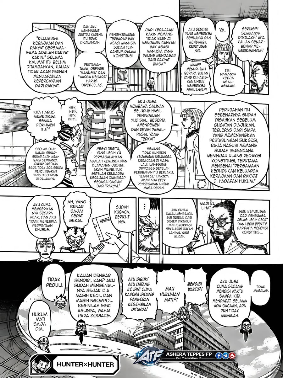 Hunter X Hunter Chapter 412 Halaman 19