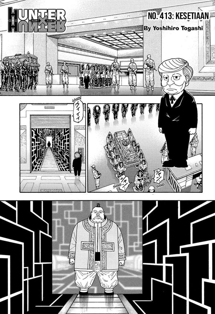 Hunter X Hunter Chapter 413 Halaman 2
