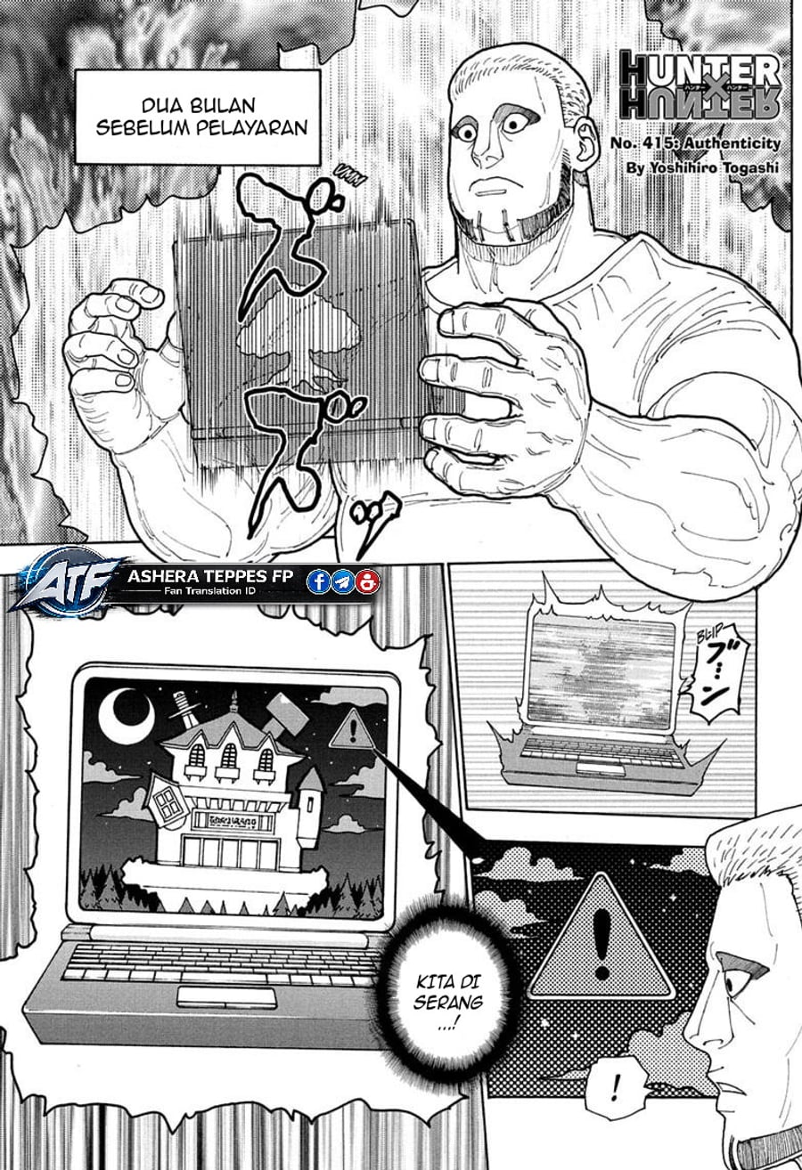 Hunter X Hunter Chapter 415 Halaman 2