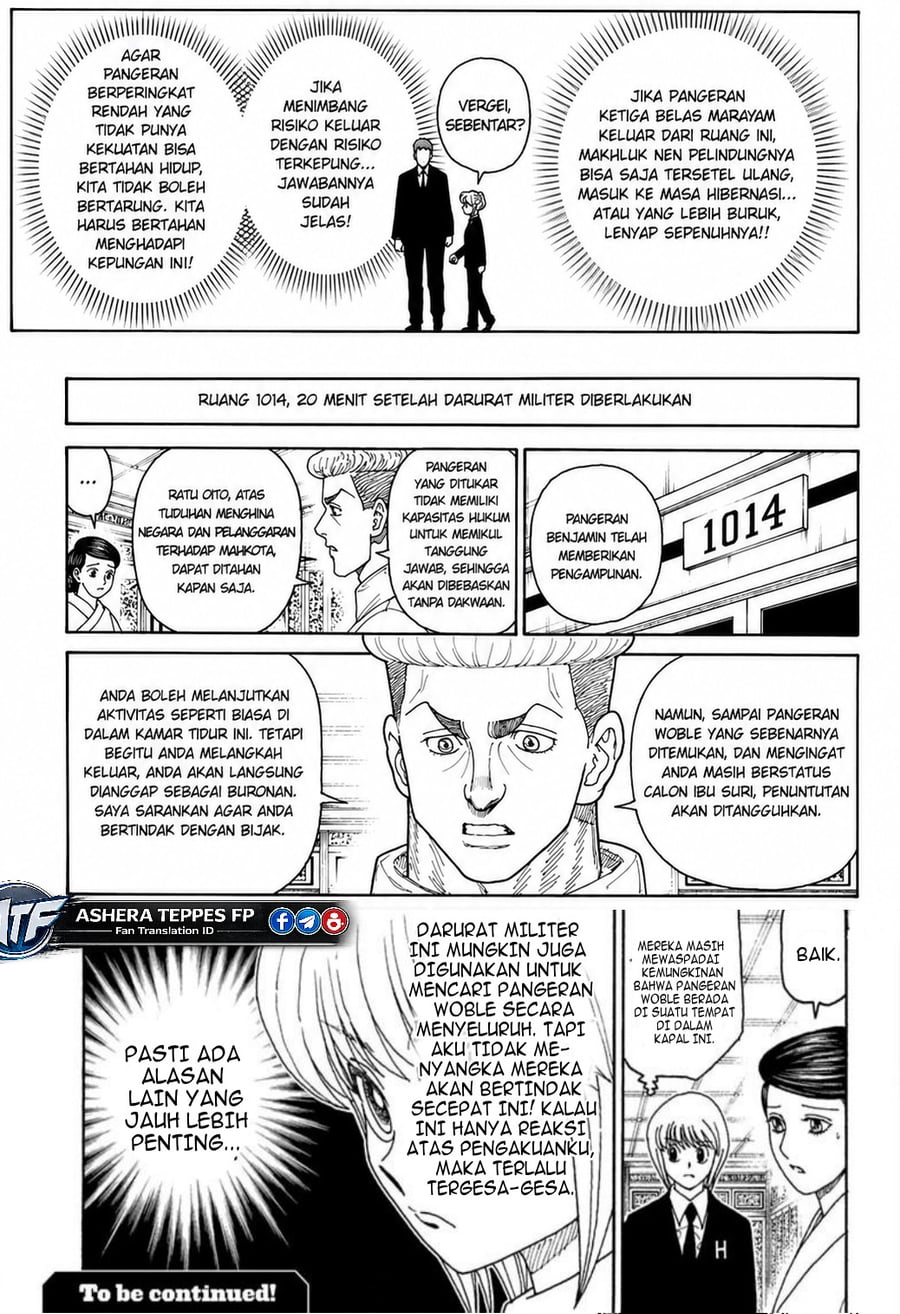 Hunter X Hunter Chapter 415 Halaman 19