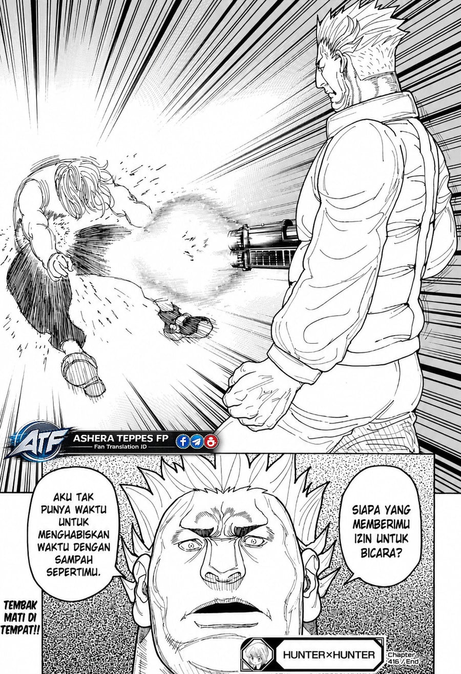 Hunter X Hunter Chapter 416 Halaman 20
