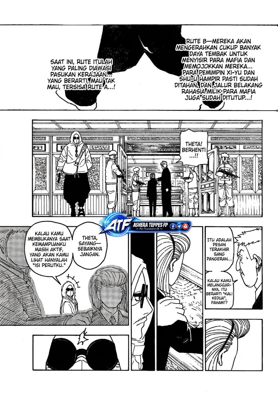 Hunter X Hunter Chapter 418 Halaman 18