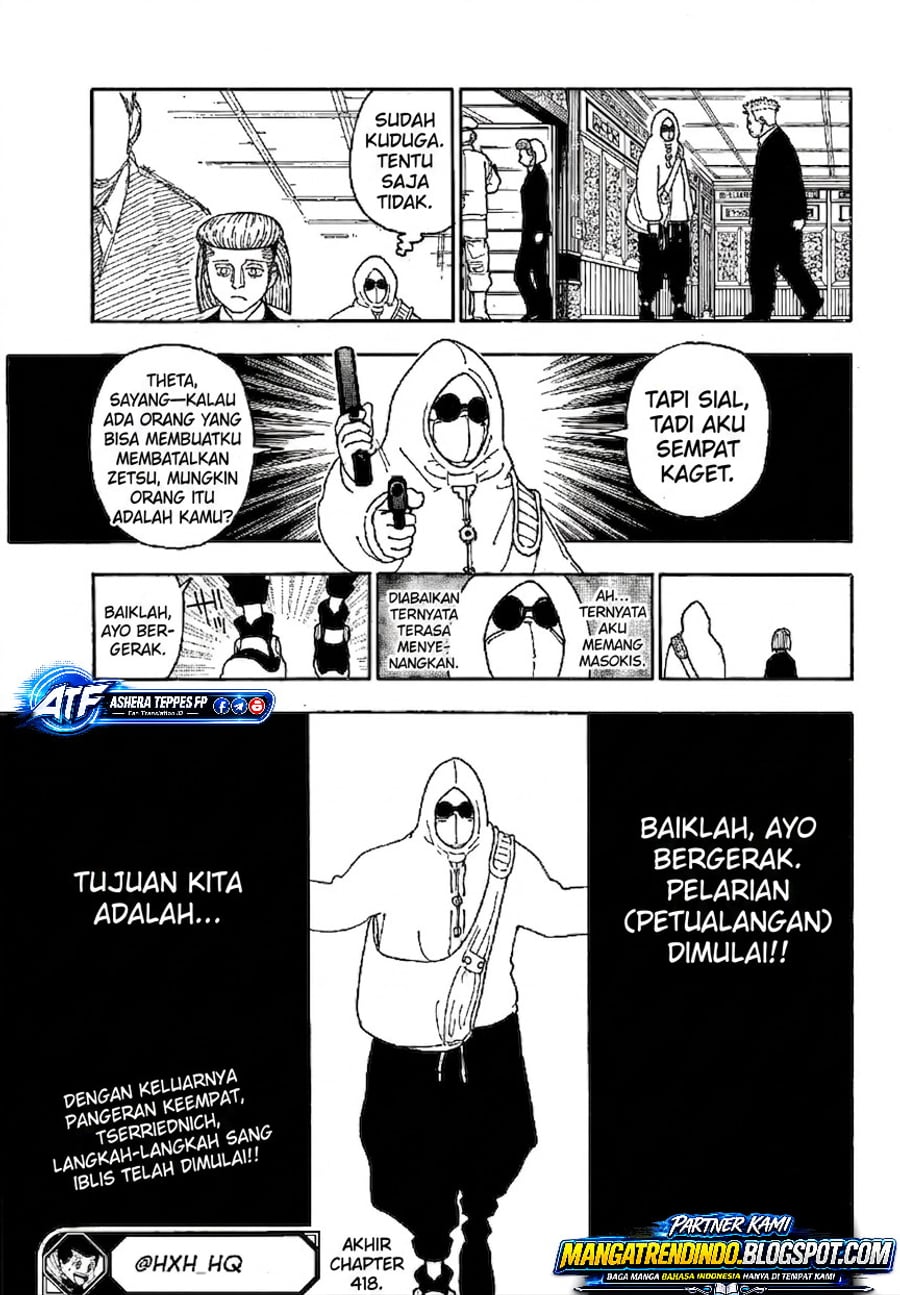 Hunter X Hunter Chapter 418 Halaman 20