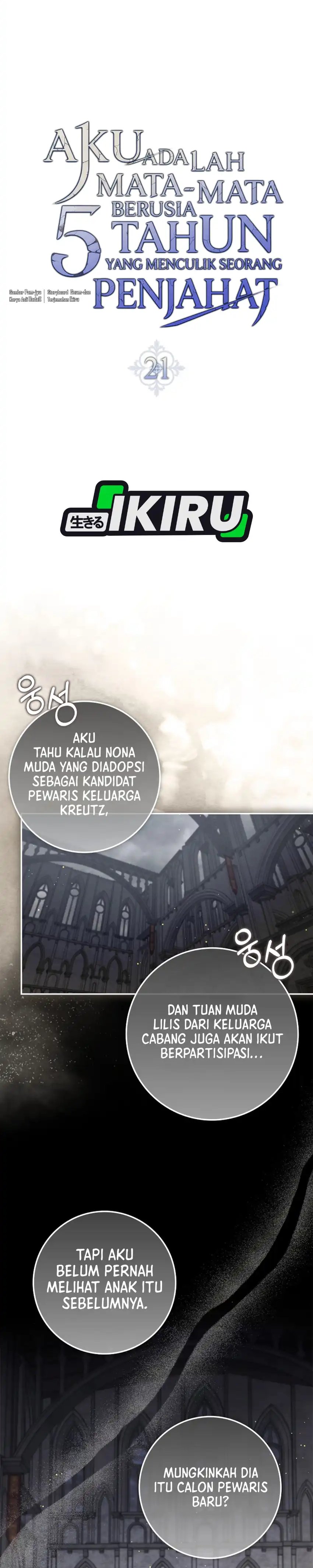I Am The 5 Year Old Spy Who Kidnapped The Villain Chapter 21 Halaman 13