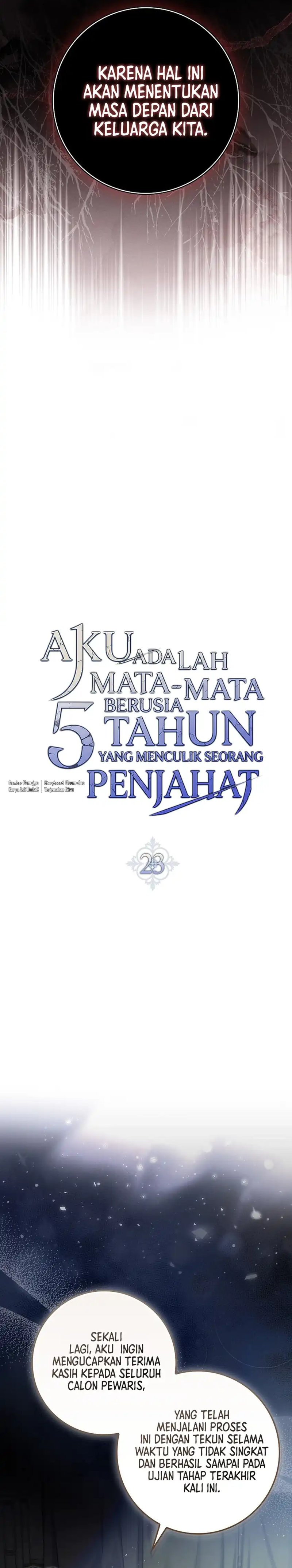 I Am The 5 Year Old Spy Who Kidnapped The Villain Chapter 23 Halaman 13
