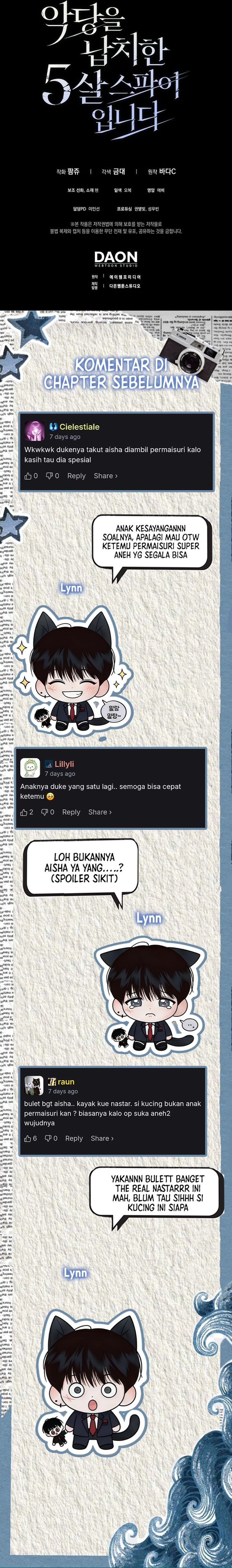 I Am The 5 Year Old Spy Who Kidnapped The Villain Chapter 27 Halaman 43