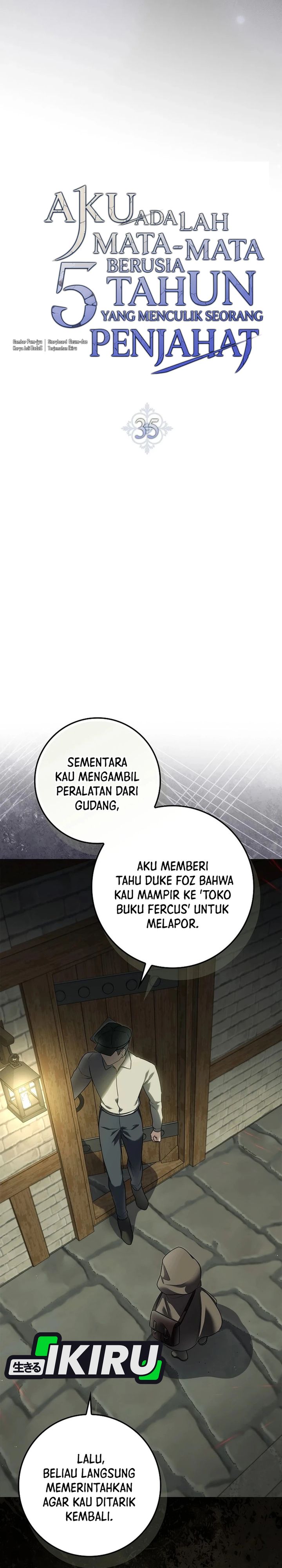 I Am The 5 Year Old Spy Who Kidnapped The Villain Chapter 35 Halaman 10