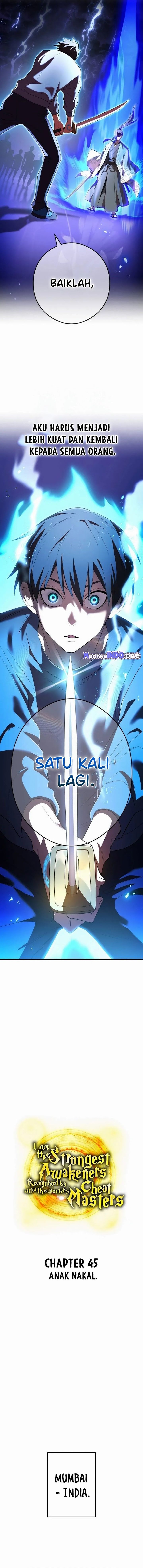 I Am The Strongest Awakeners Recognized By All Of The Worlds Cheat Masters Chapter 45 Halaman 11