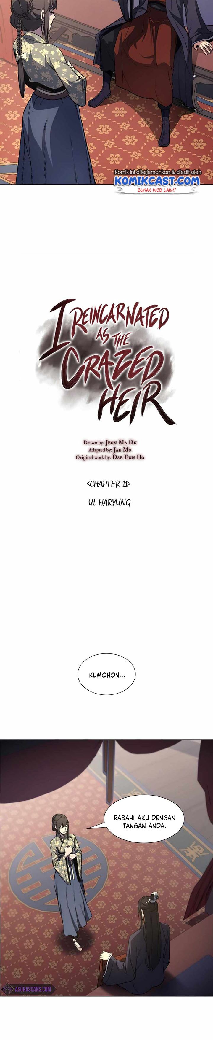 I Reincarnated As The Crazed Heir Chapter 11 Halaman 14