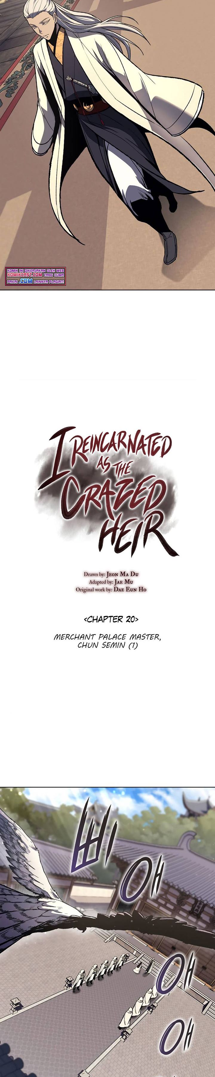 I Reincarnated As The Crazed Heir Chapter 20 Halaman 9
