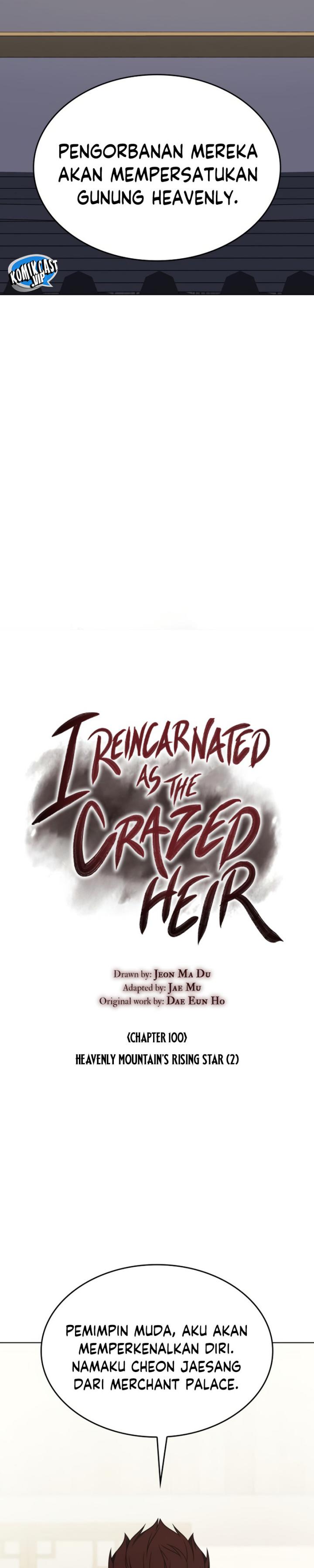 I Reincarnated As The Crazed Heir Chapter 100 Halaman 16