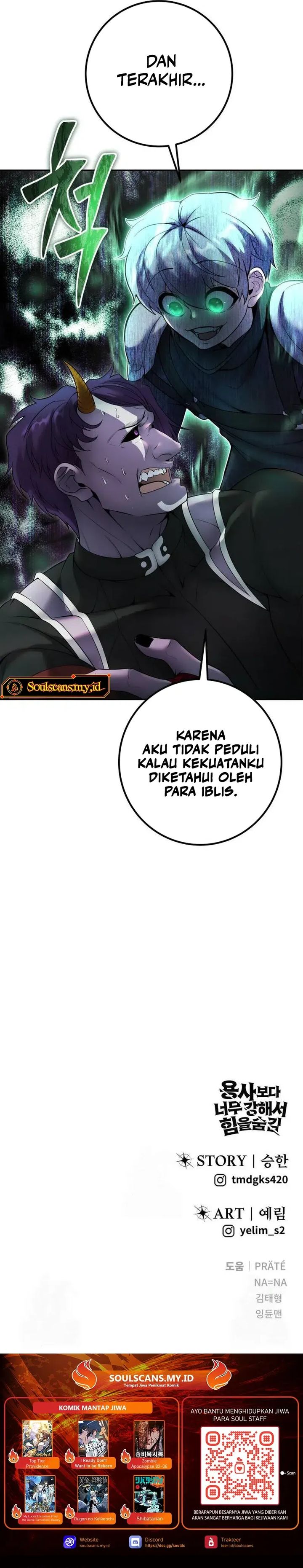 I Was More Overpowered Than The Hero So I Hid My Power Chapter 76 Halaman 47