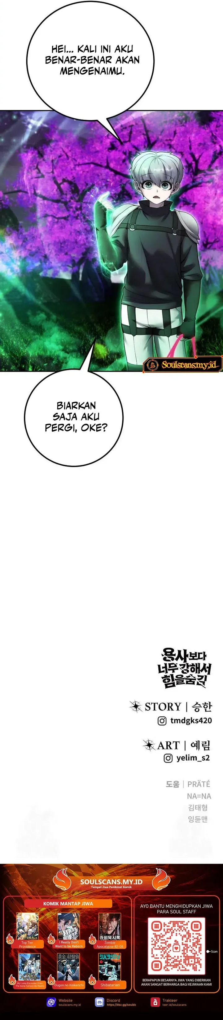 I Was More Overpowered Than The Hero So I Hid My Power Chapter 77 Halaman 47