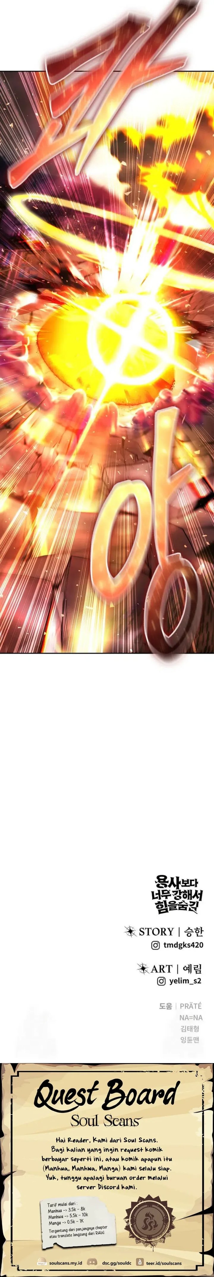I Was More Overpowered Than The Hero So I Hid My Power Chapter 90 Halaman 43