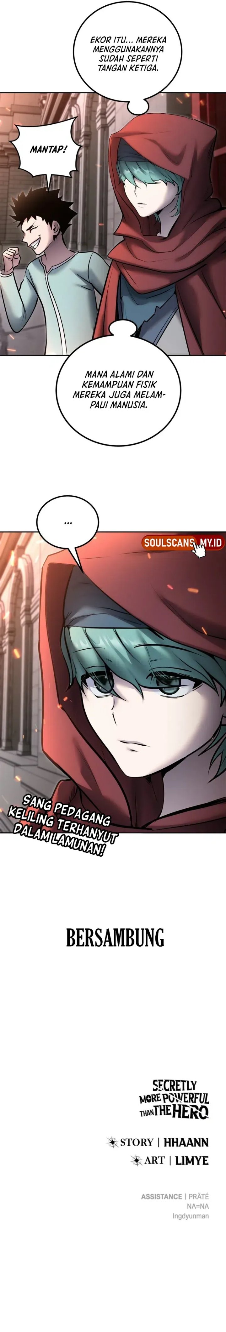 I Was More Overpowered Than The Hero So I Hid My Power Chapter 119 Halaman 35