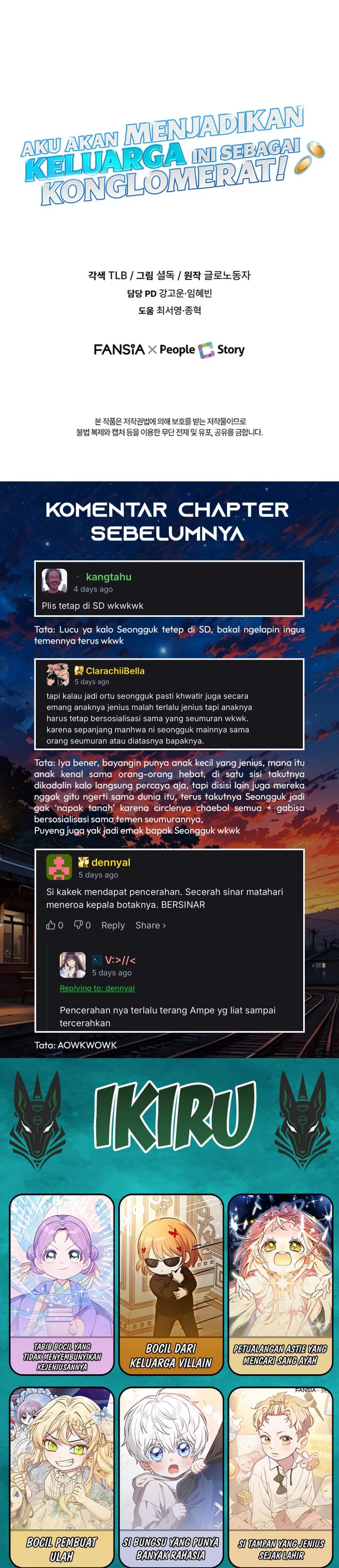 I Will Raise This Family Chapter 70 Halaman 63