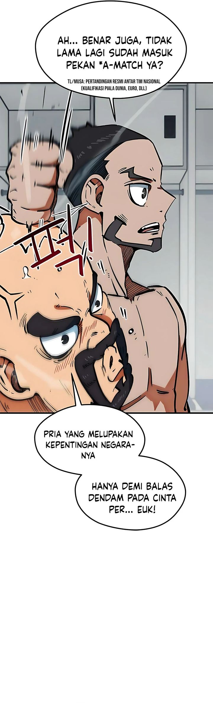 Im Being Misunderstood As A Soccer Genius Chapter 44 Halaman 44