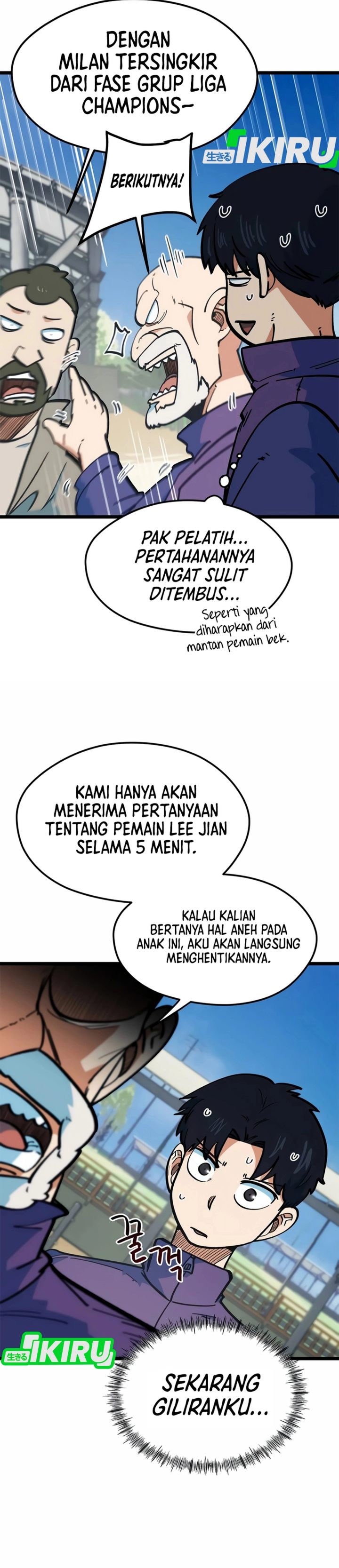 Im Being Misunderstood As A Soccer Genius Chapter 71 Halaman 38