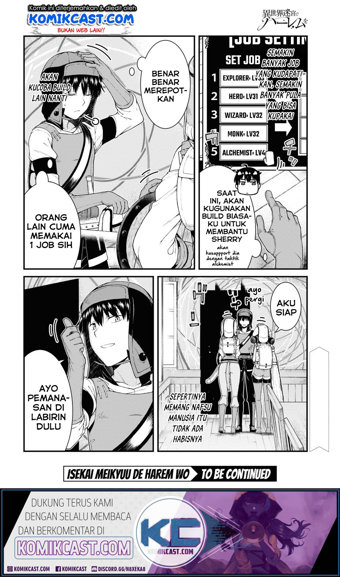 Isekai Meikyuu De Harem Wo Chapter 44 Halaman 21