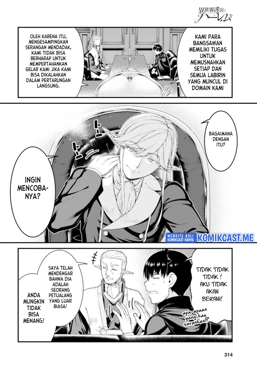 Isekai Meikyuu De Harem Wo Chapter 64 Halaman 5