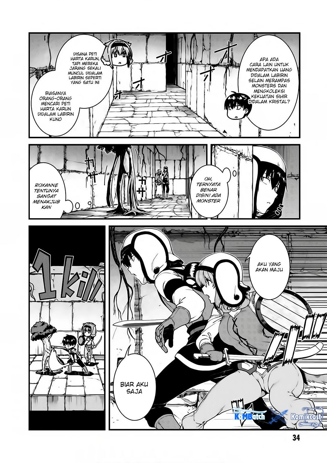 Isekai Meikyuu De Harem Wo Chapter 14 Halaman 10