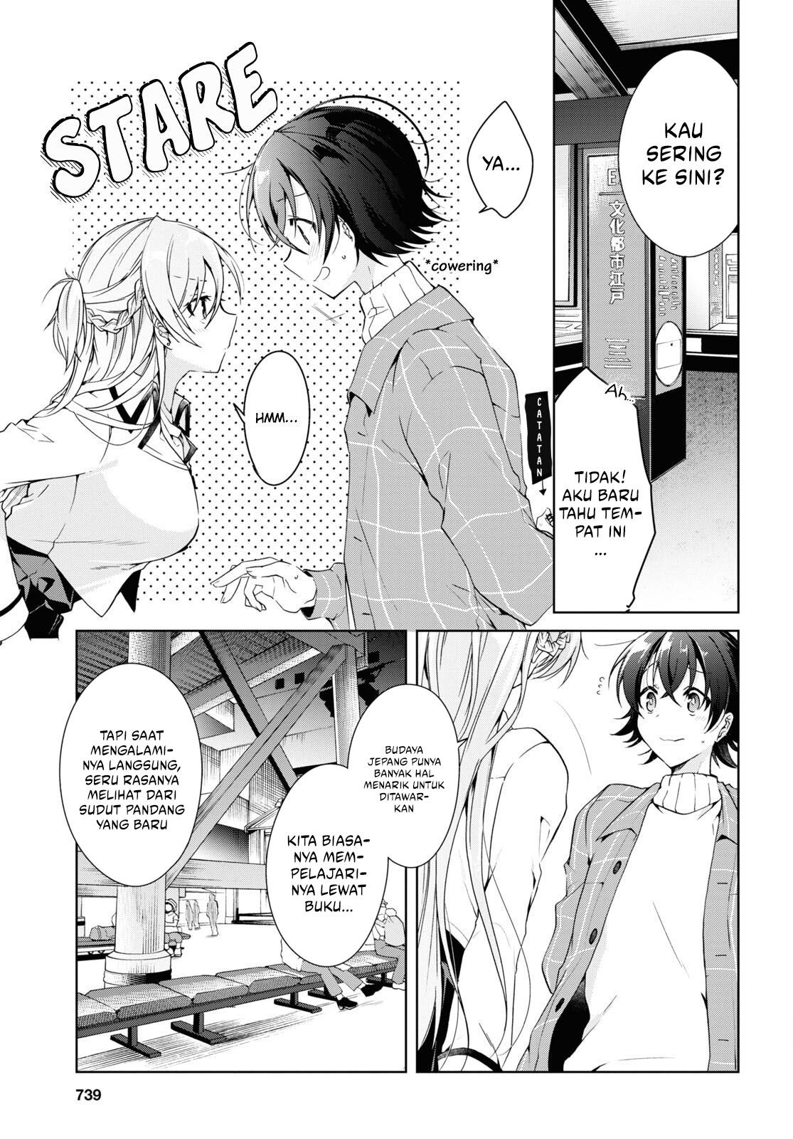 Isshiki San Wa Koi Wo Shiritai Chapter 16 Halaman 8